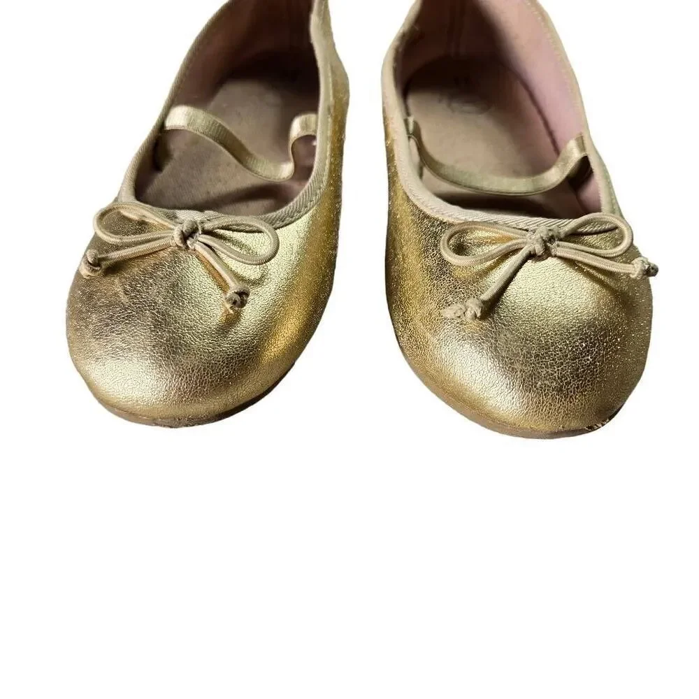 Wonder Nation gold slip-on Girls shoes 11